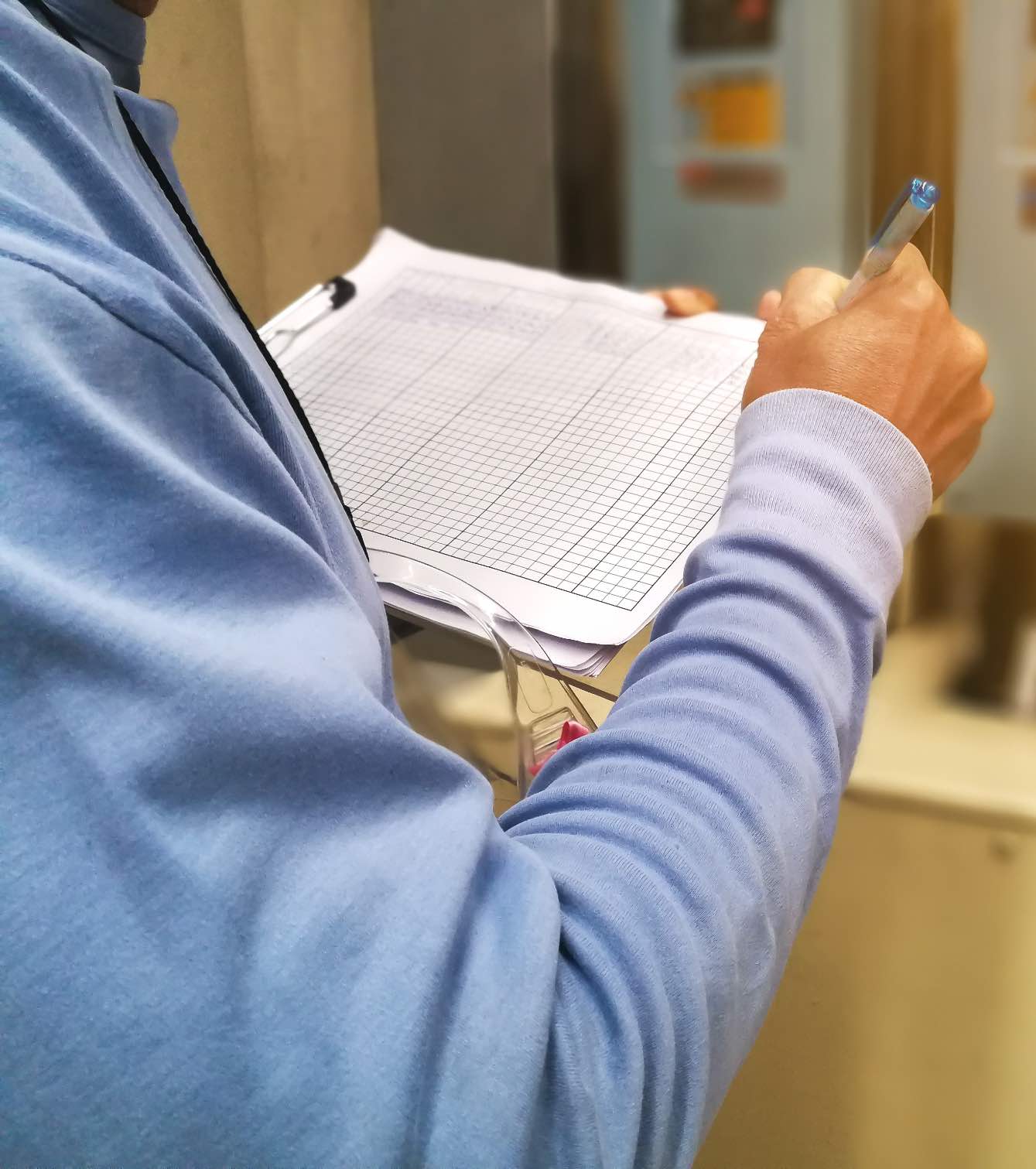 Custom Electrical performing an electrical inspection and providing a report.