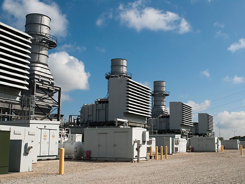 Custom Electrical's experienced industrial electricians work on large manufacturing plants like this one.