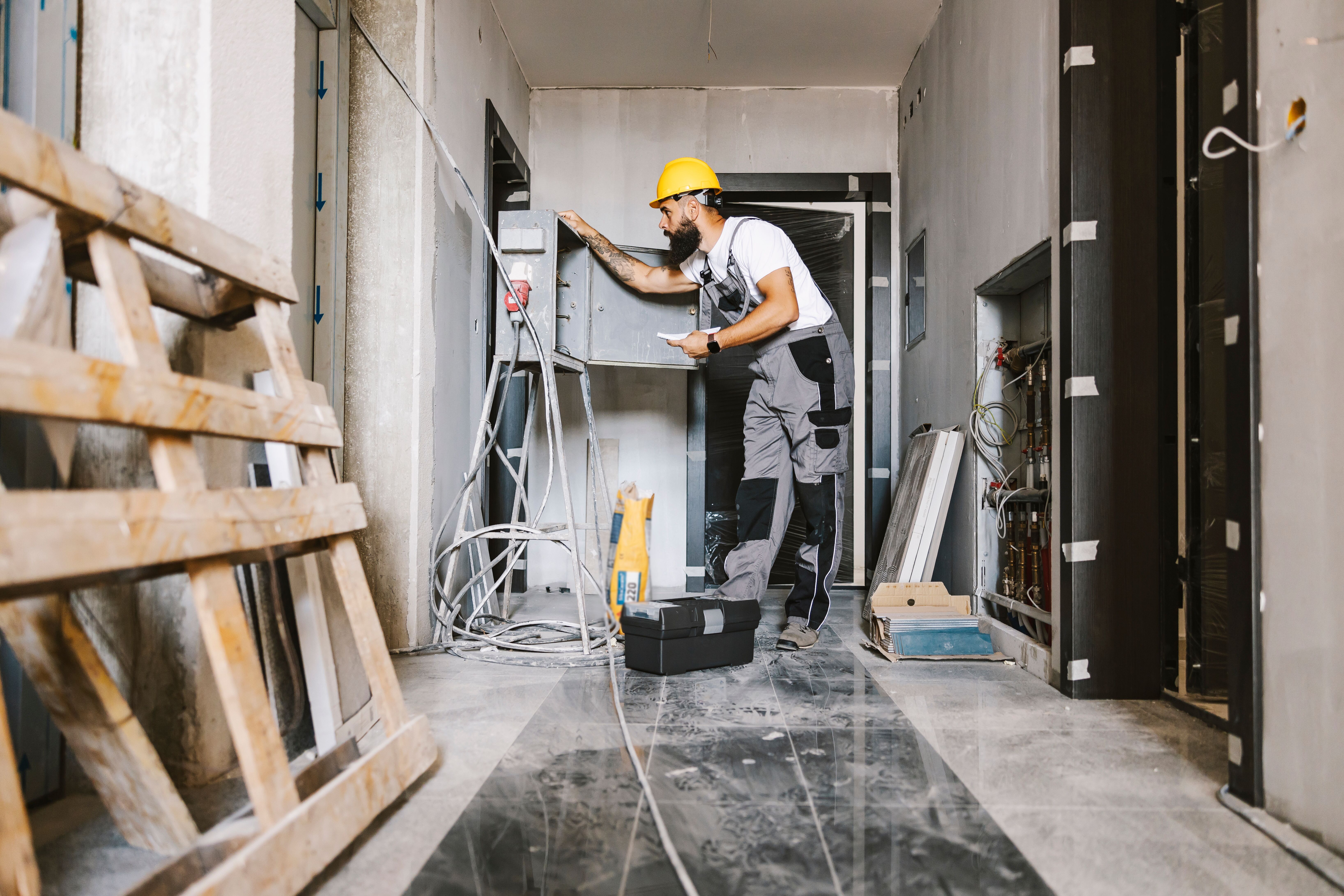Custom Electrical Services  employee, the best energy efficient electrician in Utah.